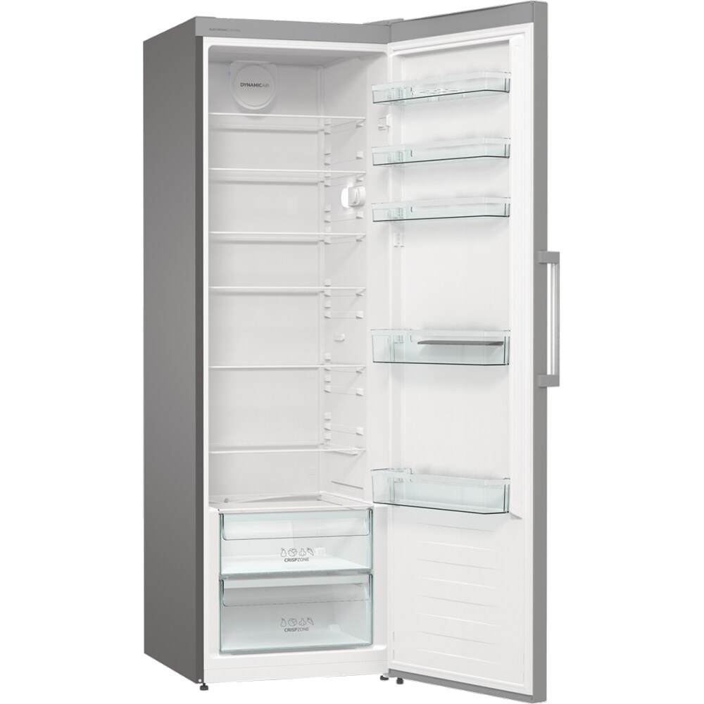Frigider cu o usa GORENJE R619FES5, 398 l, H 185 cm, Clasa F, argintiu