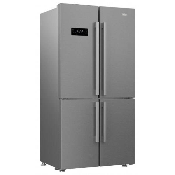 Side by Side BEKO GN1416221XP, 541 l, 182 cm, A+, inox