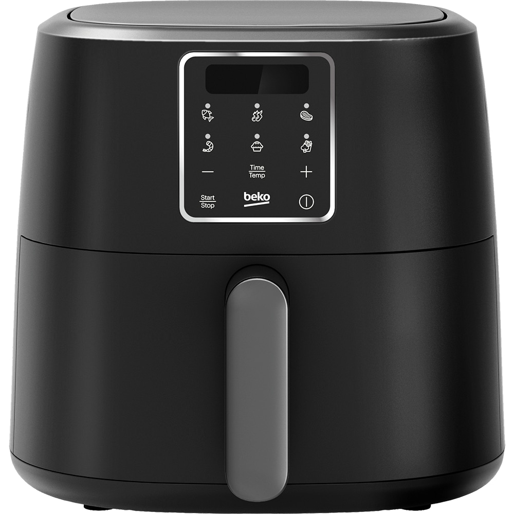Friteuza cu aer cald BEKO FRL3662B, 6l, 1750W, negru-argintiu