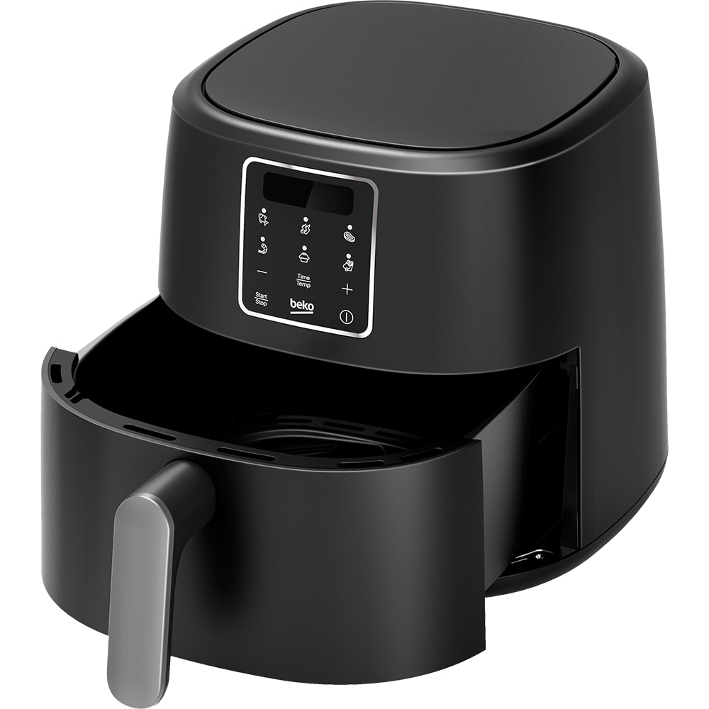 Friteuza cu aer cald BEKO FRL3662B, 6l, 1750W, negru-argintiu