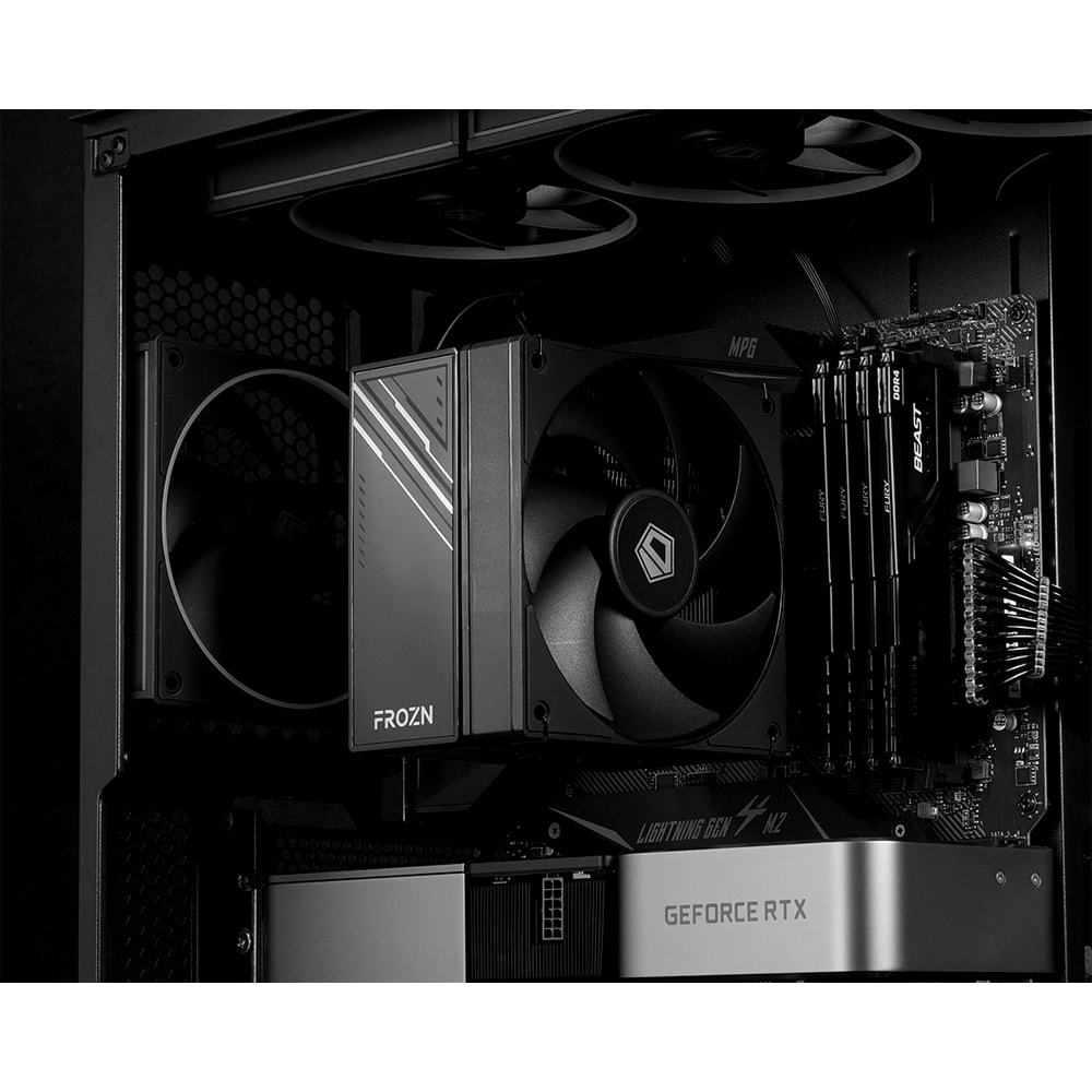 Cooler procesor ID-COOLING FROZN-A410 BLACK, 120mm