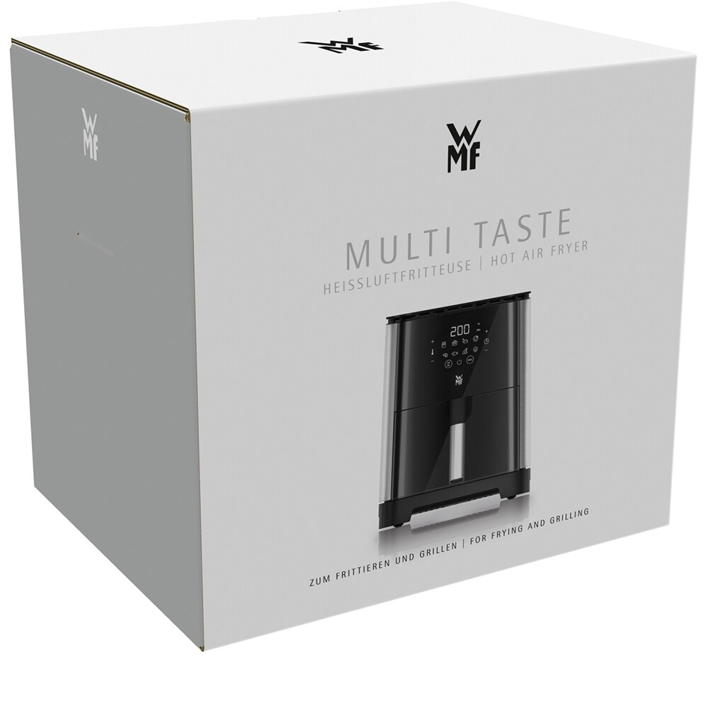 Friteuza cu aer cald WMF Multi Taste 415570011, 1kg, 1550W, negru-argintiu