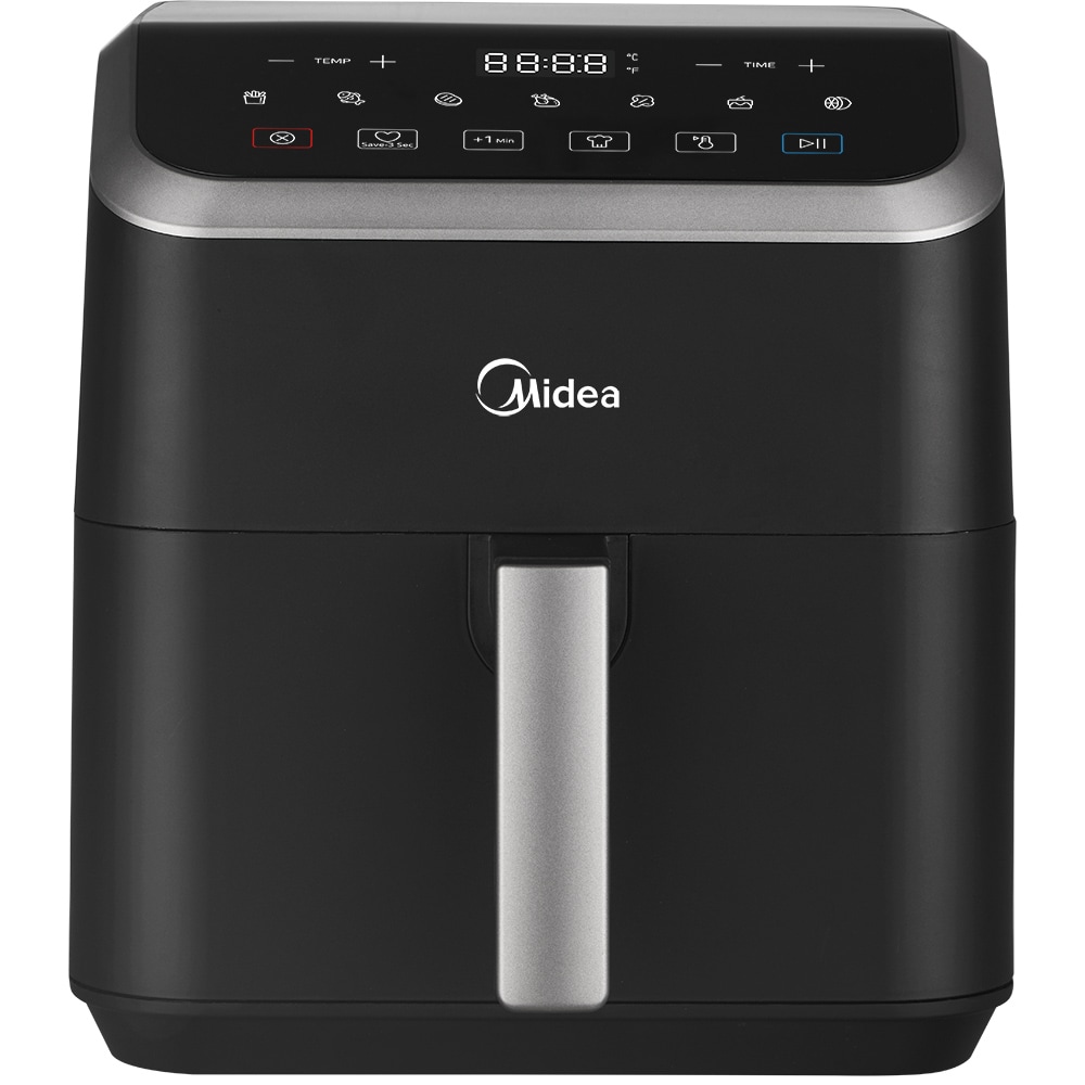 Friteuza cu aer cald MIDEA 55000ADK, 5.3l, 1650W, negru