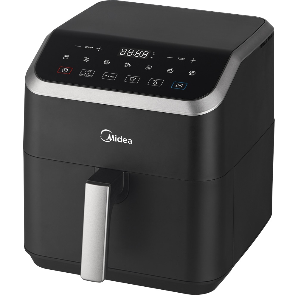 Friteuza cu aer cald MIDEA 55000ADK, 5.3l, 1650W, negru