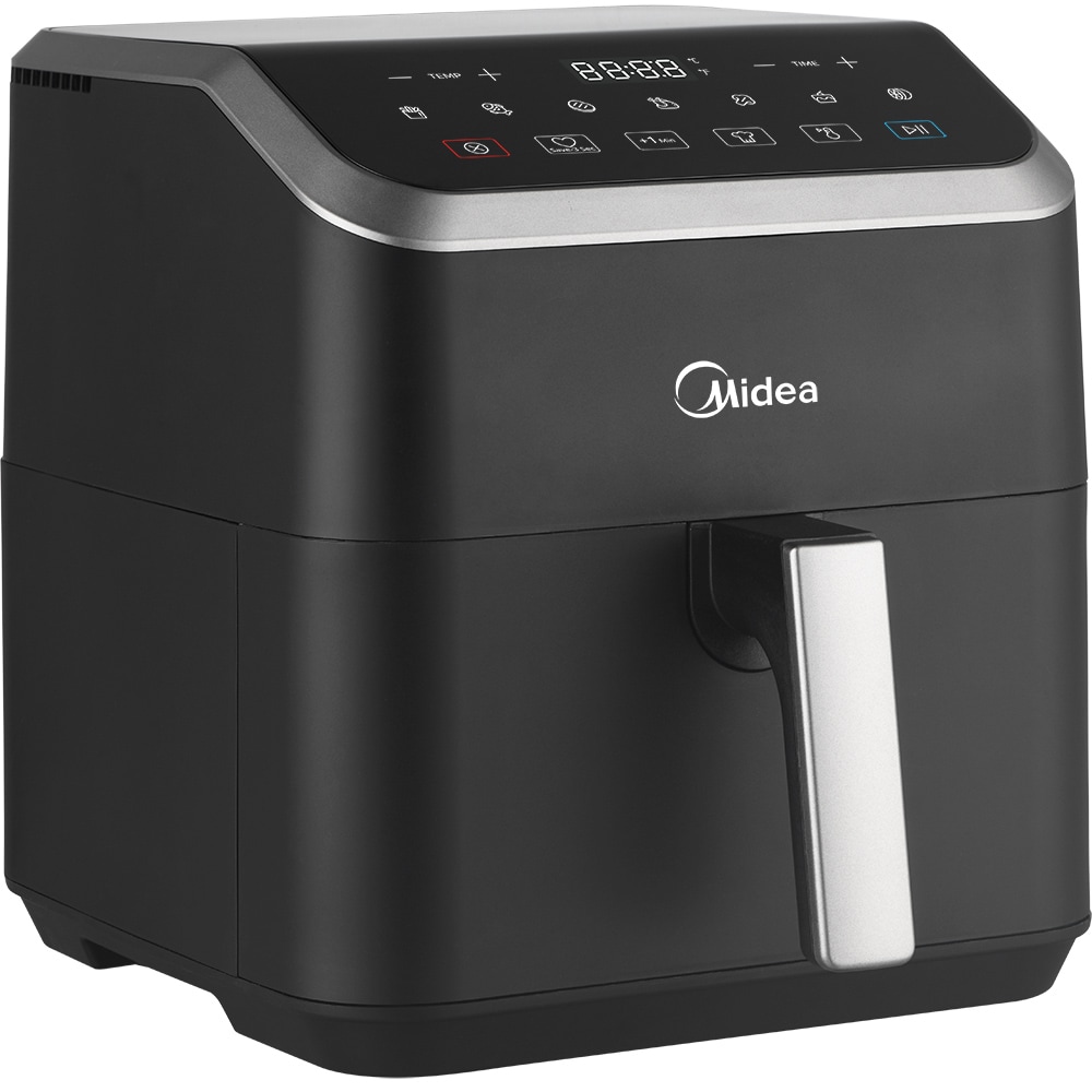 Friteuza cu aer cald MIDEA 55000ADK, 5.3l, 1650W, negru