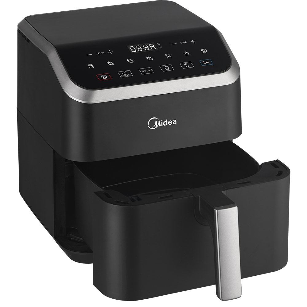 Friteuza cu aer cald MIDEA 55000ADK, 5.3l, 1650W, negru