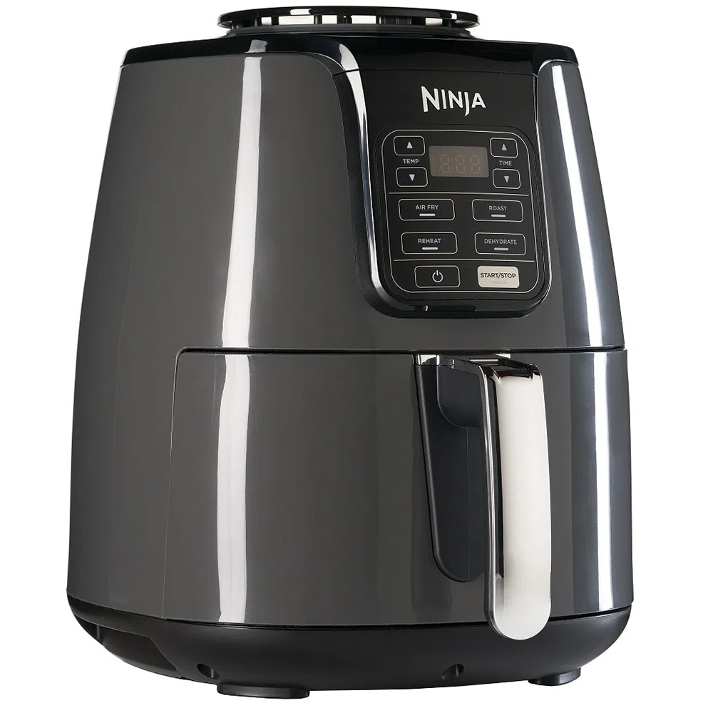 Friteuza NINJA Air AF100EU, 0.9kg, 3.8l, 1550W, gri inchis-negru