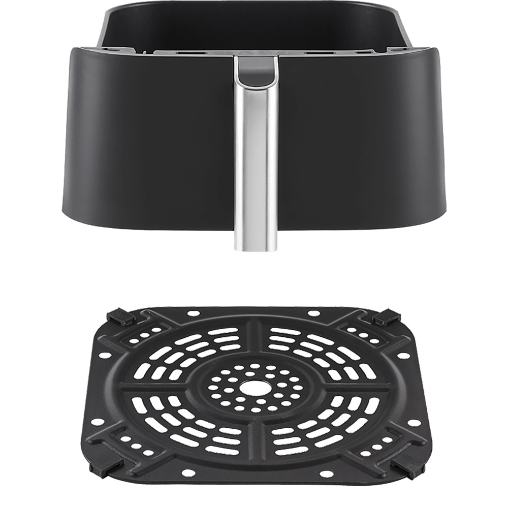 Friteuza cu aer cald NINJA Pro AF140EU, 0.7kg, 4.7l, 2000W, negru-argintiu
