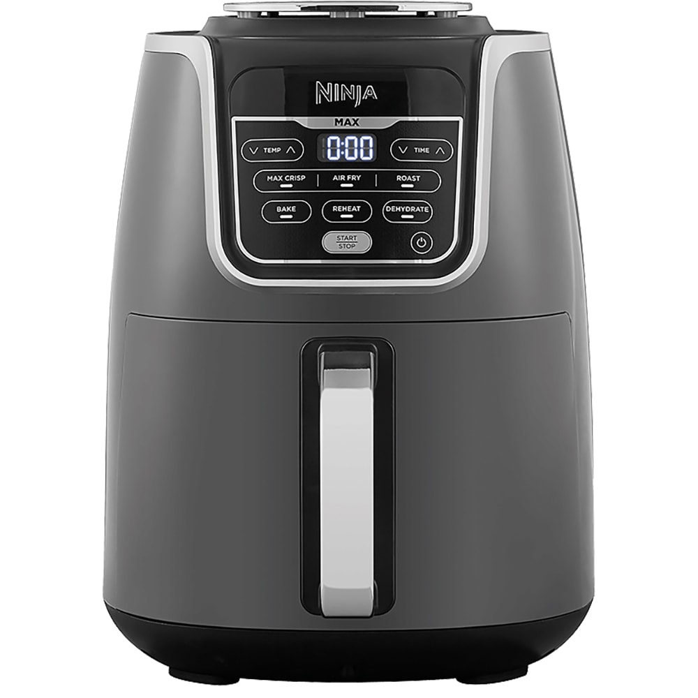 Friteuza cu aer cald NINJA AF160EU1, 1.4kg, 5.2l, 2400W, gri-negru