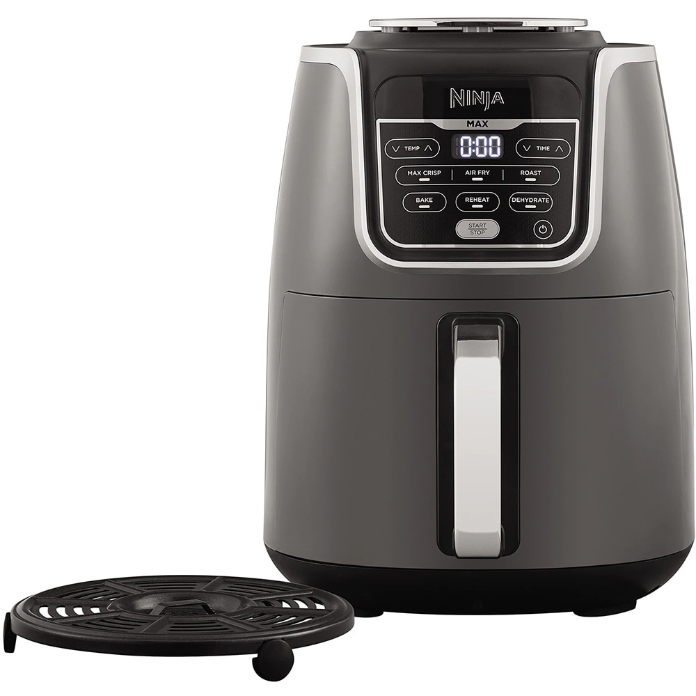 Friteuza cu aer cald NINJA AF160EU, 5.2l, 1750W, gri inchis-negru