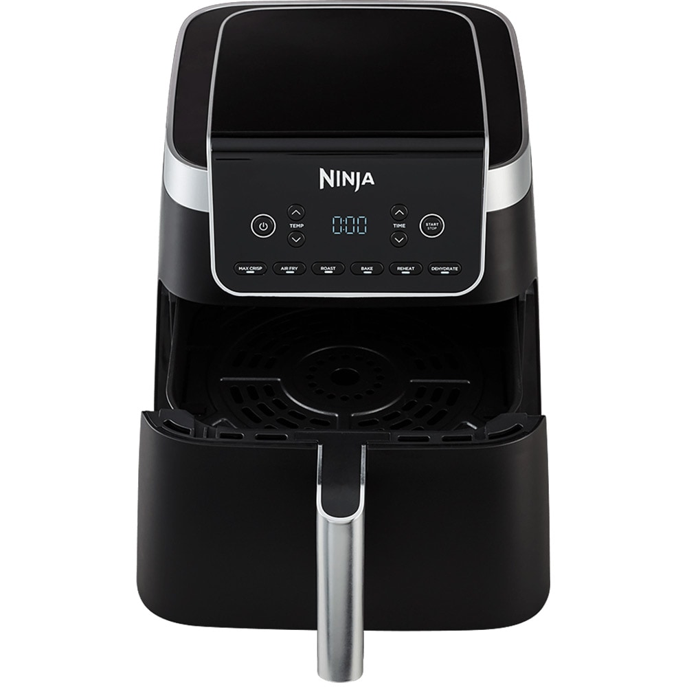 Friteuza cu aer cald NINJA Max Pro AF180EU, 0.9kg, 6.2l, 2000W, negru-argintiu