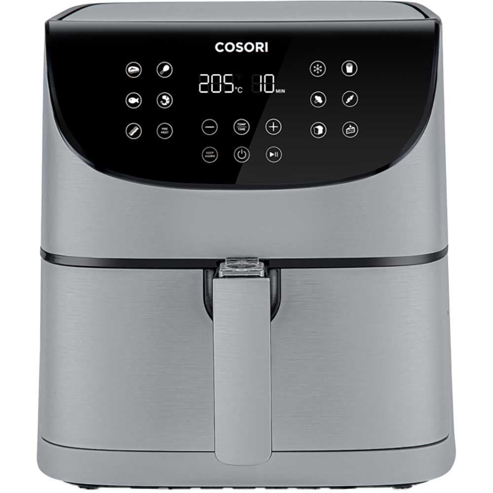 Friteuza cu aer cald COSORI Premium CP158-AF-RXA, 2.2kg, 5.5l, 1700W, gri
