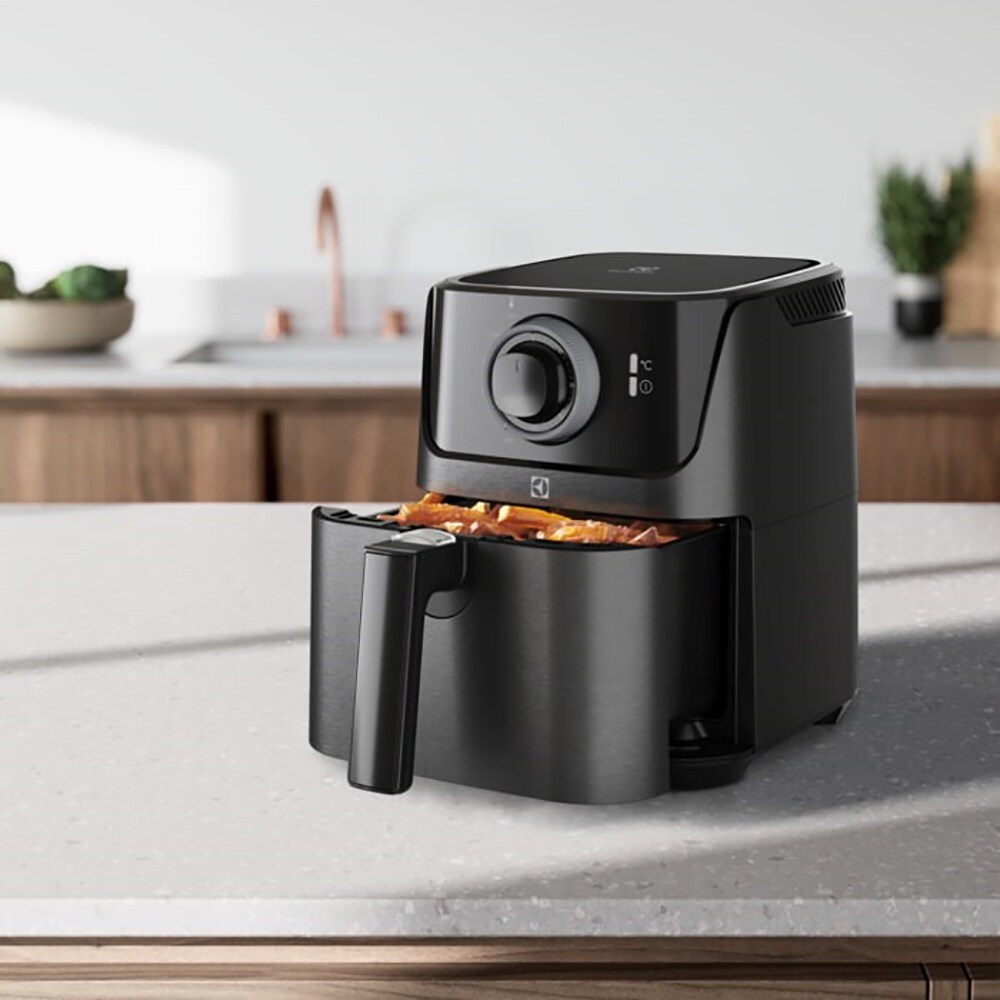 Friteuza cu aer cald ELECTROLUX Create 5 E5AF1-4GB, 0.8kg, 2.5l, 1350W, negru