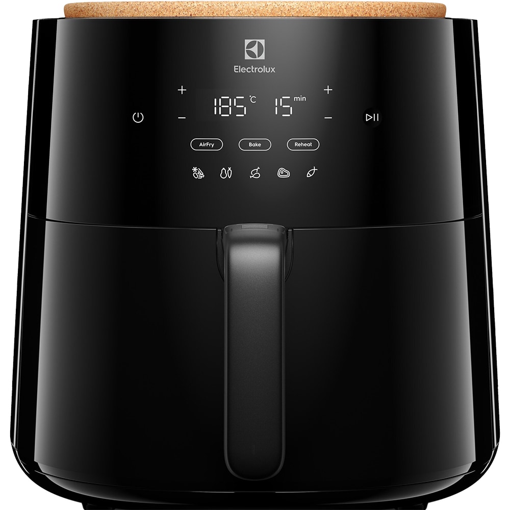 Friteuza cu aer cald ELECTROLUX Seria 700 XXL EAF7B, 2.3kg, 6.8l, 1800W, negru-maro