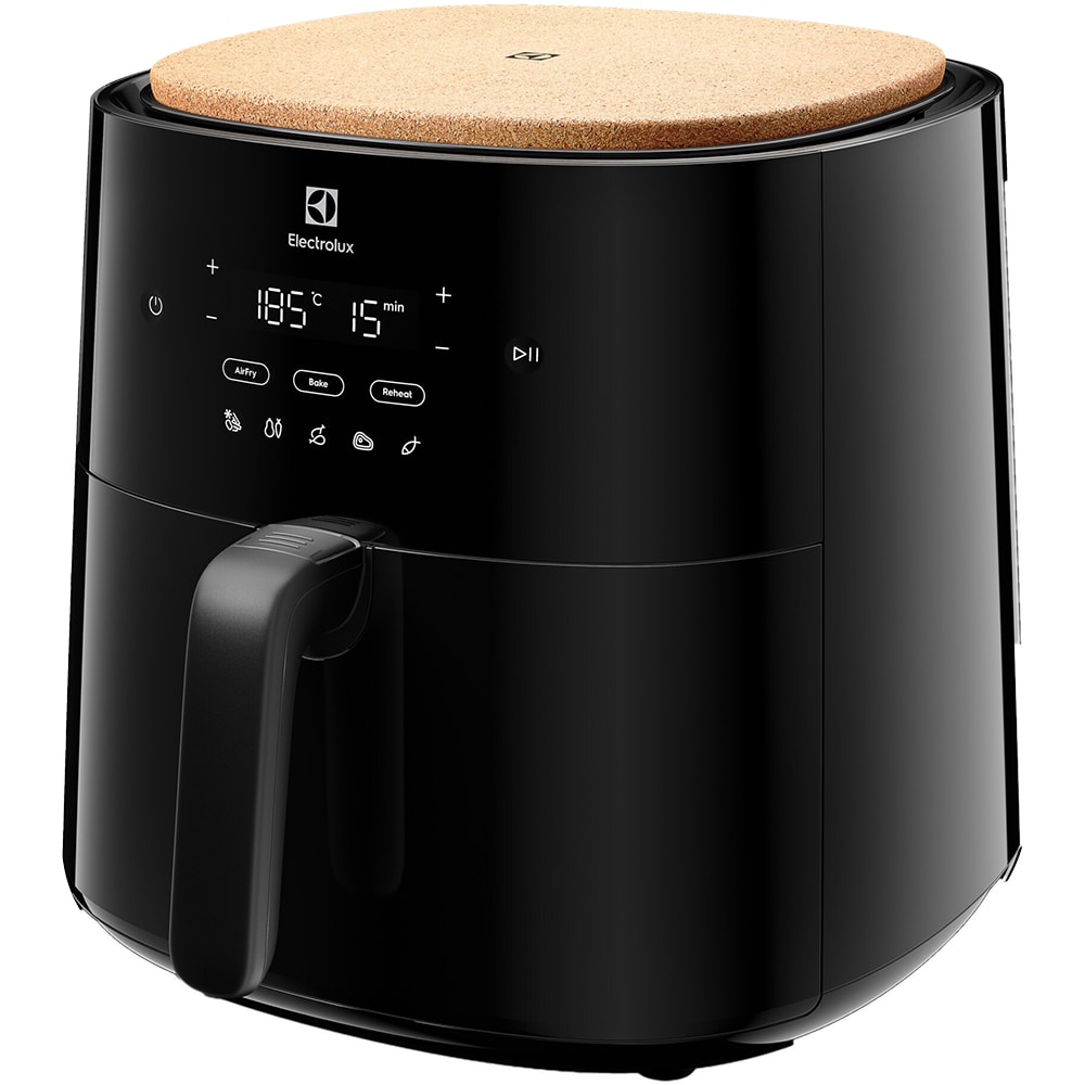 Friteuza cu aer cald ELECTROLUX Seria 700 XXL EAF7B, 2.3kg, 6.8l, 1800W, negru-maro