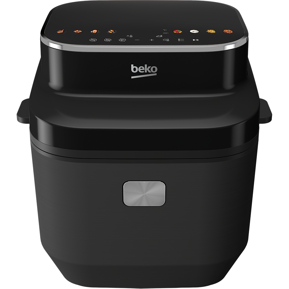 Friteuza cu aer cald BEKO ExpertFry FRL5474B, 7l, 2850W, negru-argintiu