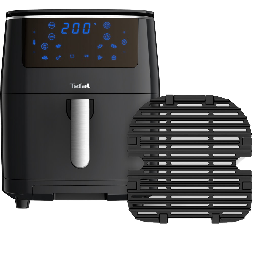 Friteuza cu aer cald TEFAL Easy Fry&Steam FW201815, 6.5l, 1.1kg, 1700W, negru