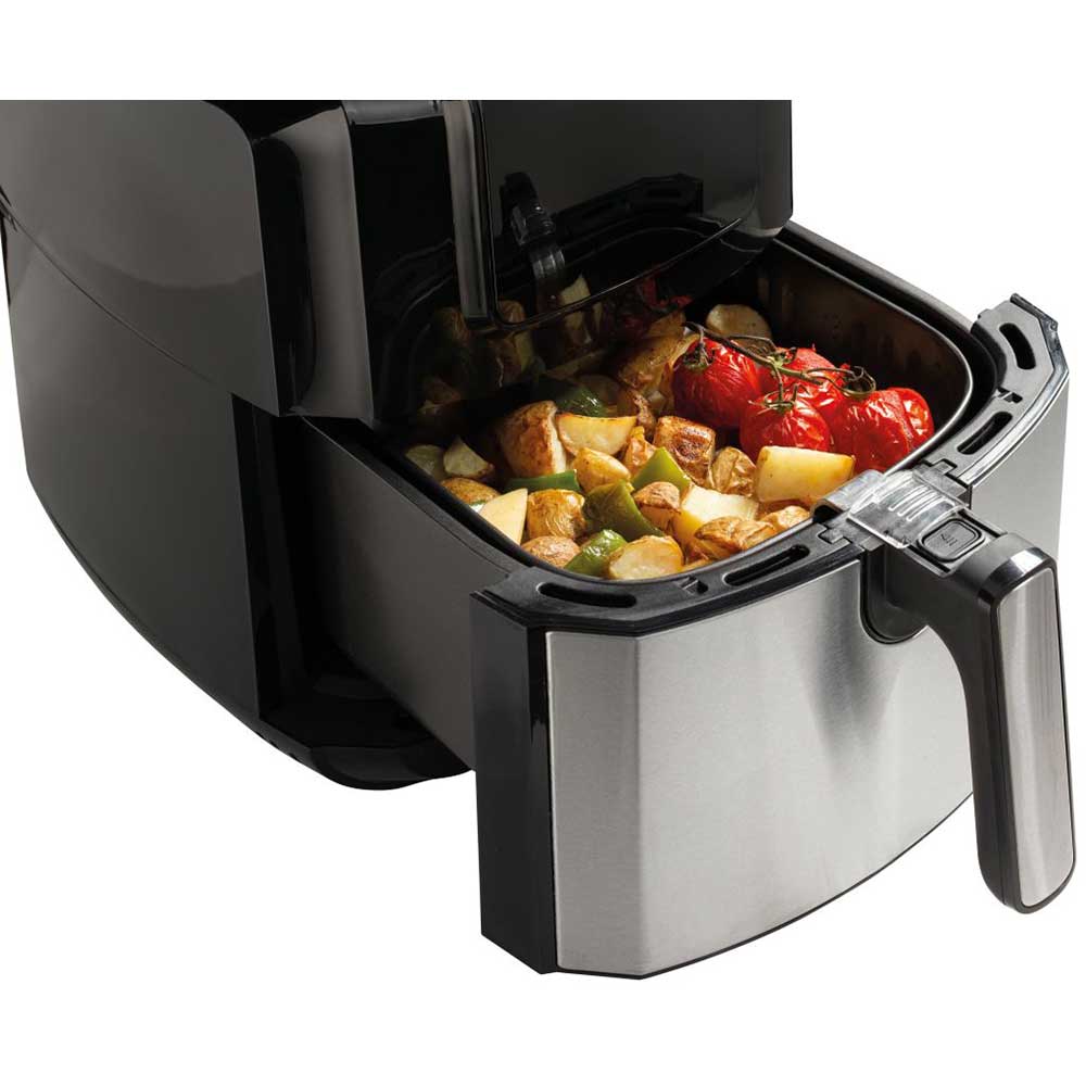 Friteuza cu aer cald HISENSE H06AFBS1S3, 5kg, 5l, 1700W, argintiu-negru