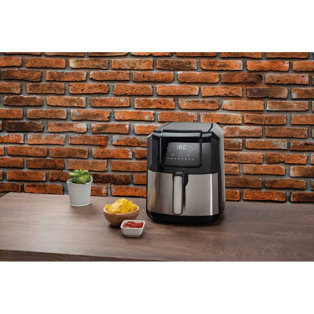Friteuza cu aer cald HISENSE H06AFBS1S3, 5kg, 5l, 1700W, argintiu-negru