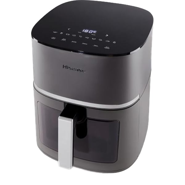 Friteuza cu aer cald HISENSE HAF1600D, 2.5kg, 5.2l, 1600W, gri inchis-argintiu