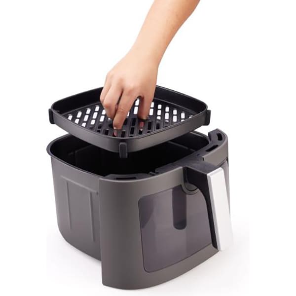 Friteuza cu aer cald HISENSE HAF1900D, 3.1kg, 7l, 1800W, gri inchis-argintiu
