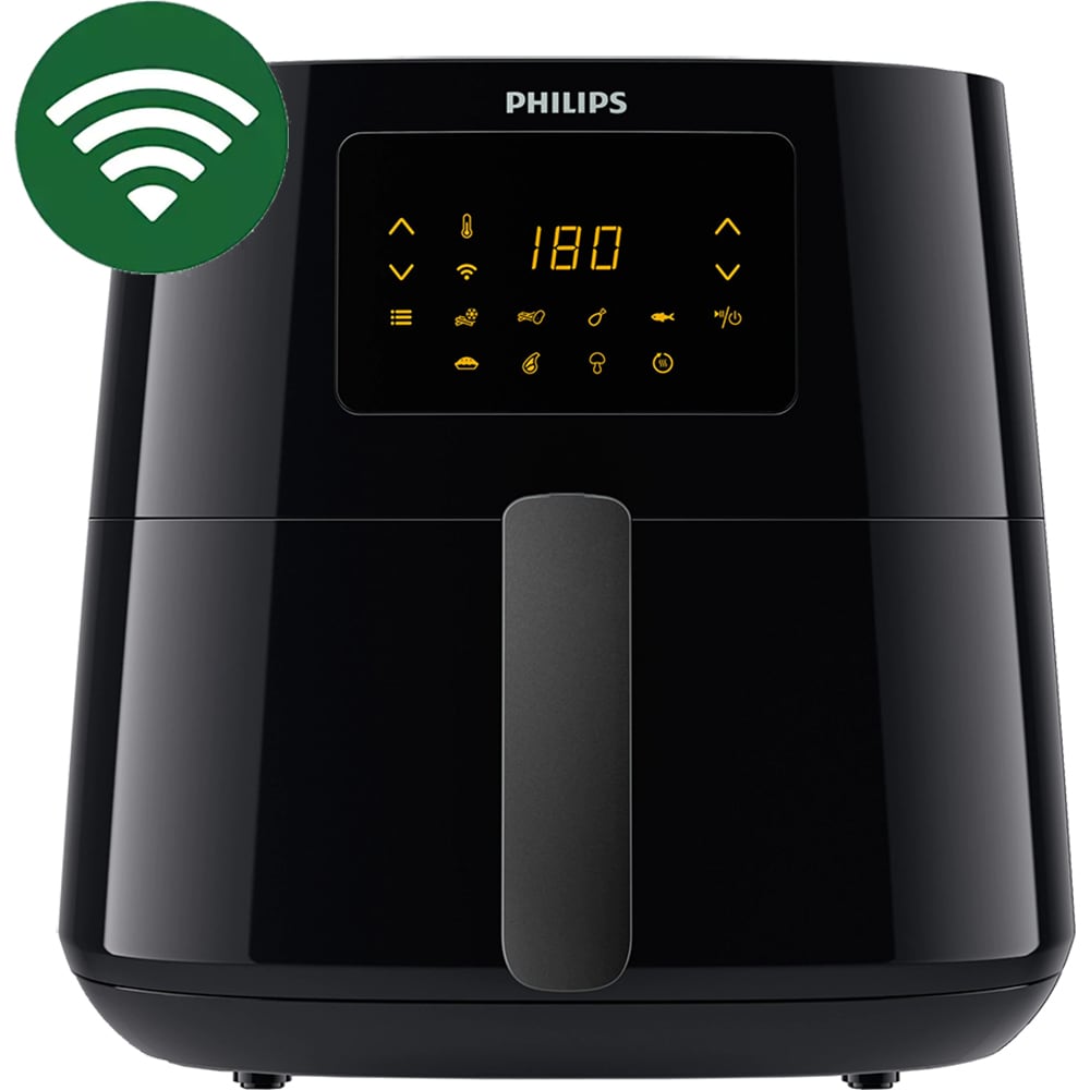 Friteuza cu aer cald PHILIPS Airfryer XL Essential HD928090, 1.2kg, 6.2l, 2000W, negru