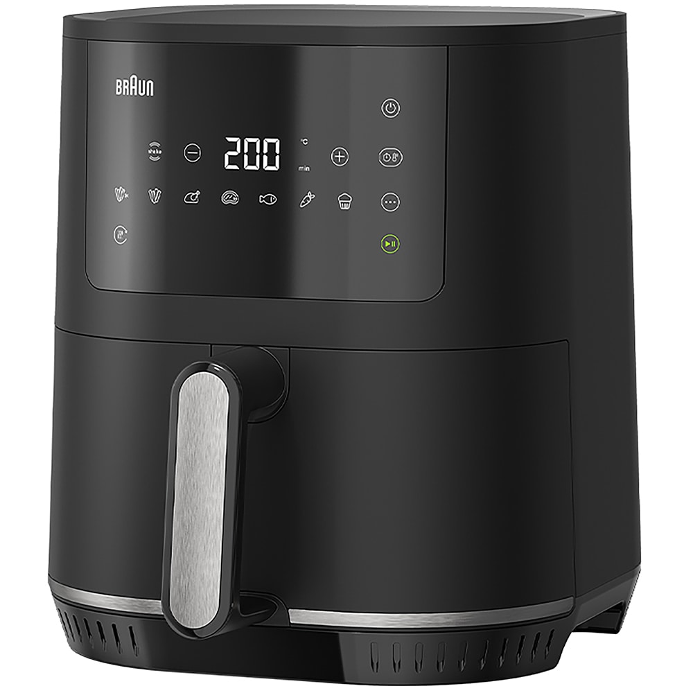 Friteuza cu aer cald BRAUN Multifry 3 HF3030, 4.3l, 1.2kg, 1500W, negru-argintiu