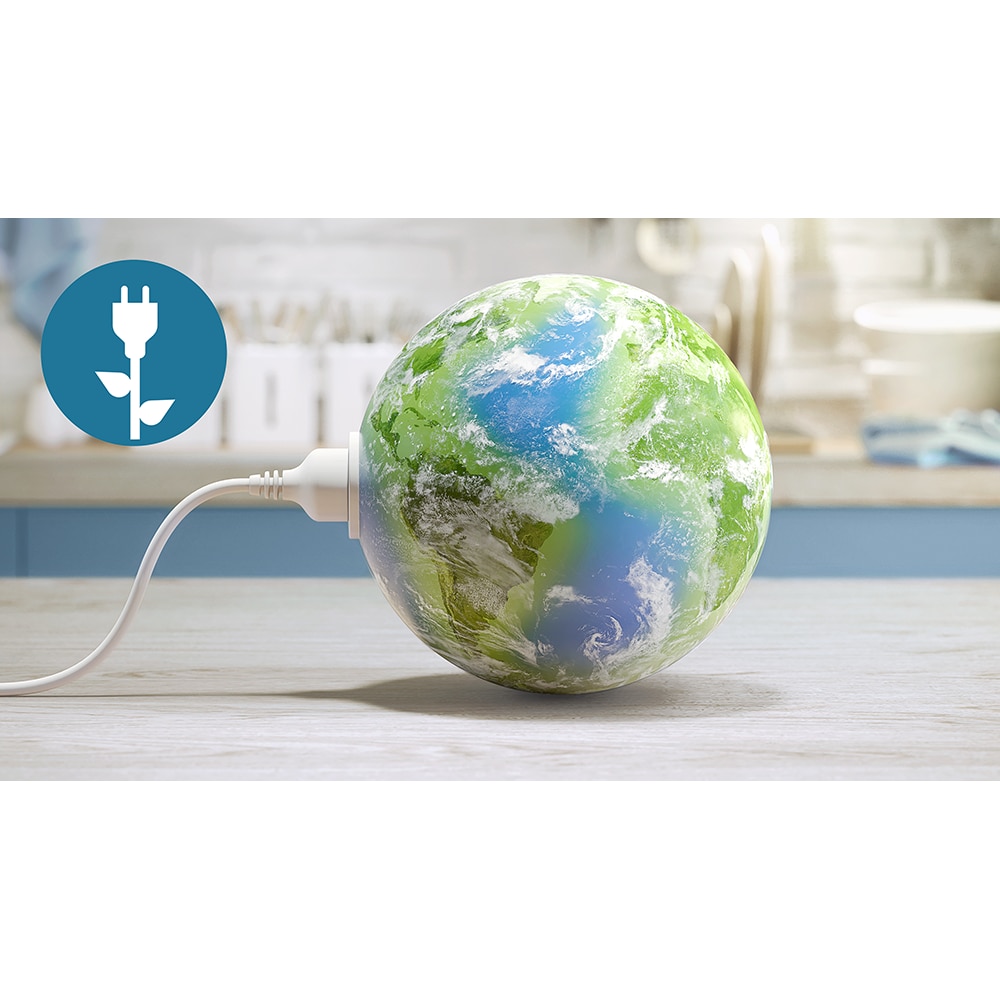 Friteuza cu aer cald dubla PHILIPS Seria 3000 NA353/10, 9l, 2750W, tehnologie RapidAir Plus, alb-auriu