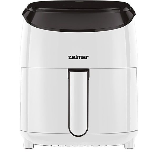 Friteuza cu aer cald ZELMER ZAF3551W, 1kg, 3.5l, 1200W, alb-negru