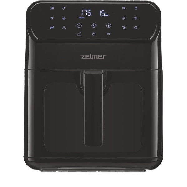 Friteuza cu aer cald ZELMER ZAF6500, 1.89kg, 6.5l, 1500W, negru