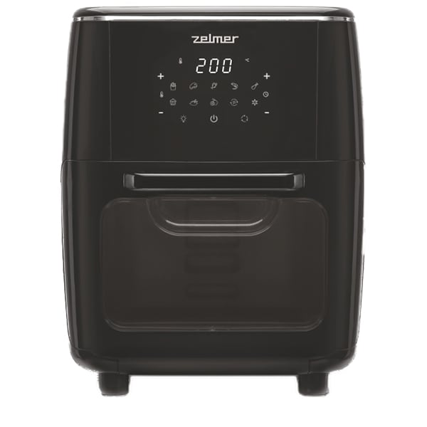 Friteuza cu aer cald ZELMER ZAF7120, 3.48kg, 12l, 1700W, negru