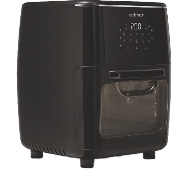 Friteuza cu aer cald ZELMER ZAF7120, 3.48kg, 12l, 1700W, negru
