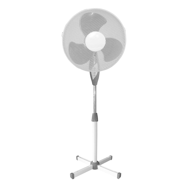 Ventilator cu picior MYRIA FS-40D, 40 cm, 3 viteze, 45W, alb