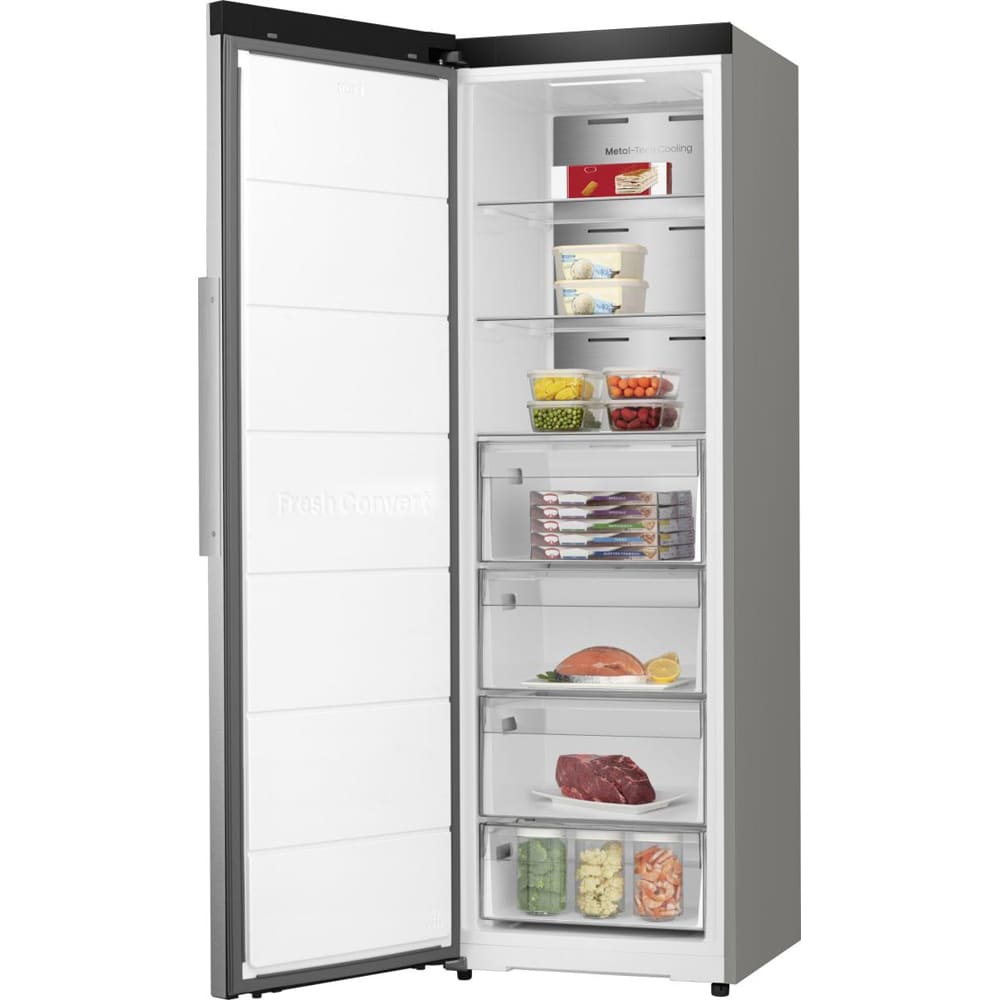 Congelator HISENSE FT3K310SAIE, No Frost, 312 l, H 185.6 cm, Clasa E, Wi-Fi, argintiu