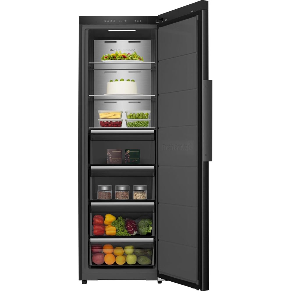 Congelator HISENSE FT5K310GSFC, No Frost, 312 l, H 185.6 cm, Clasa C, Wi-Fi, negru