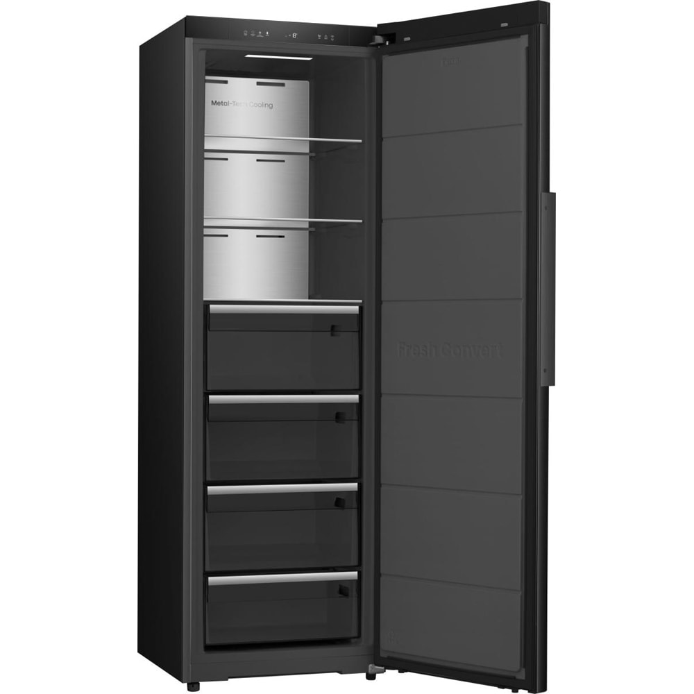 Congelator HISENSE FT5K310GSFC, No Frost, 312 l, H 185.6 cm, Clasa C, Wi-Fi, negru