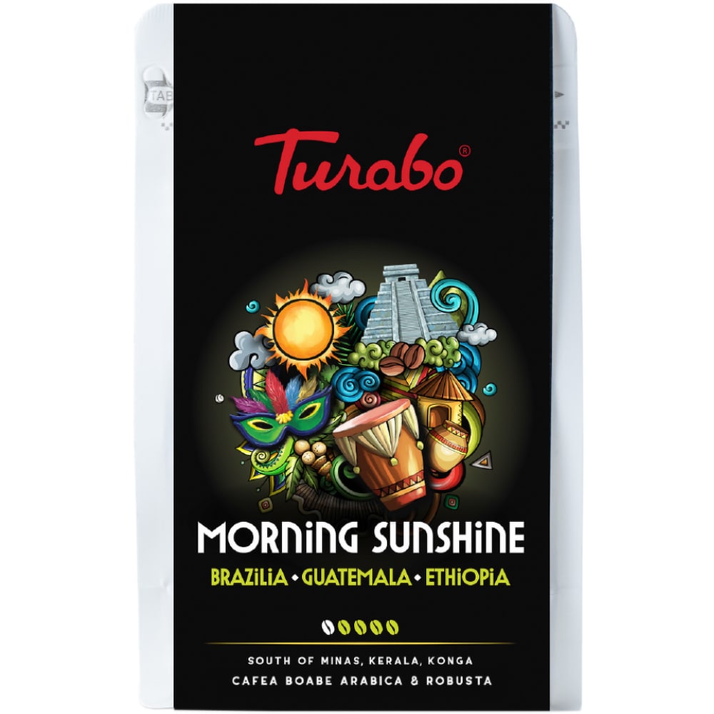 Cafea boabe TURABO Signature Blends Morning Sunshine, 250 g