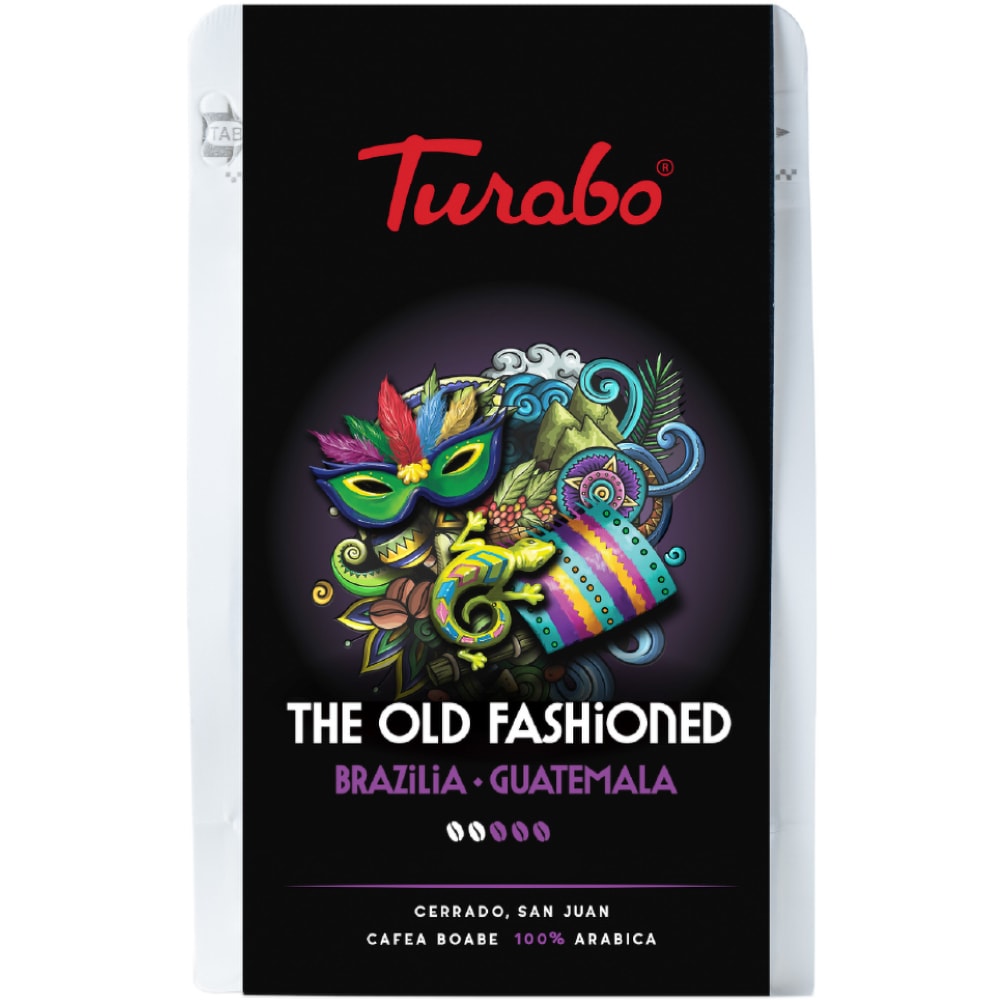 Cafea boabe TURABO Signature Blends The Old Fashioned, 250 g