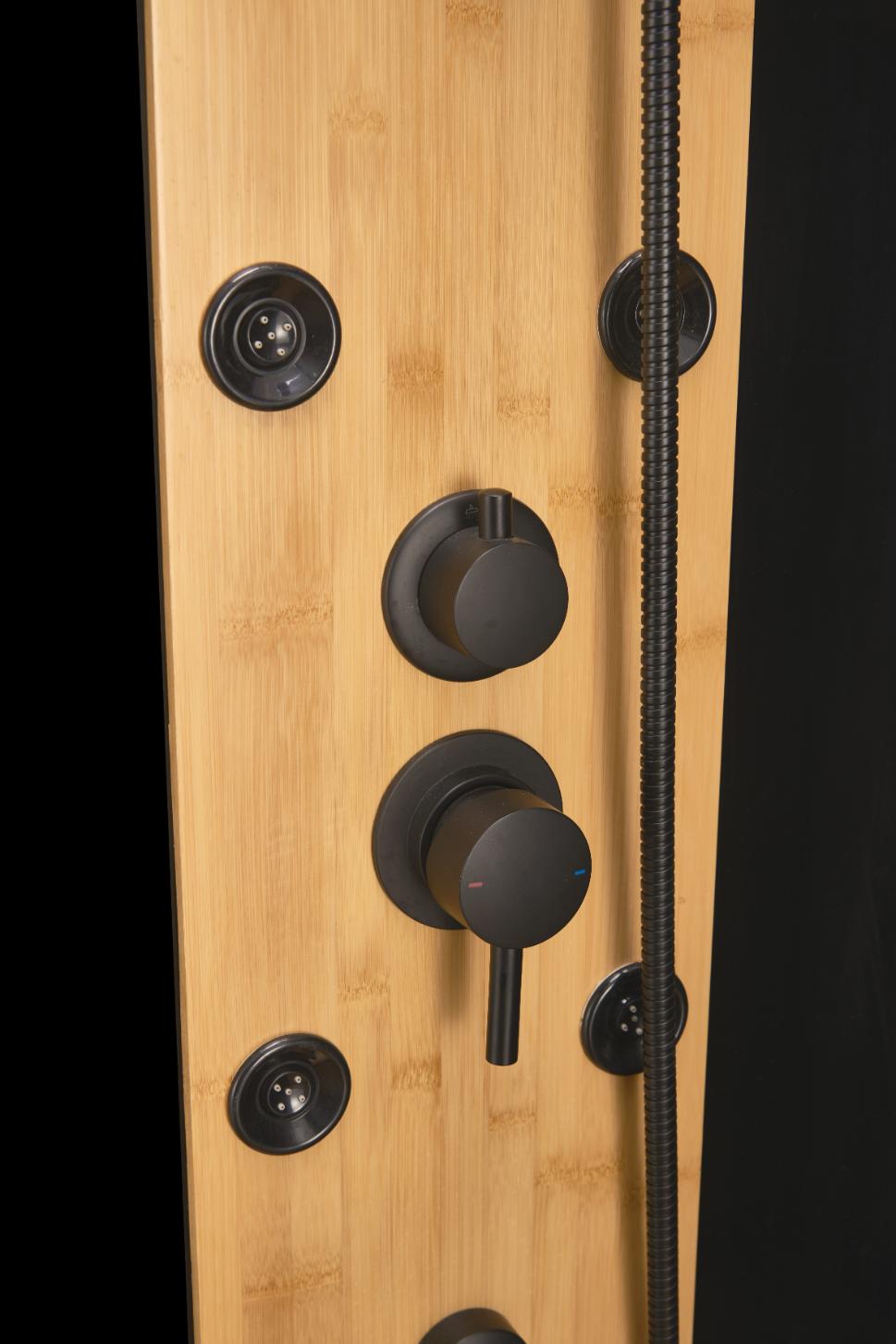 Cabina dus hidromasaj, dreptunghiulara, 120 x 80 cm  Bamboo