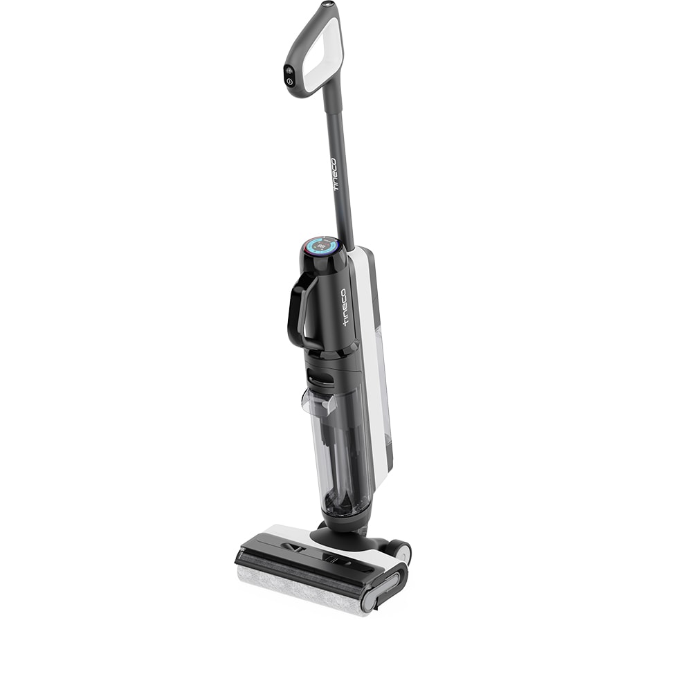Aspirator vertical cu spalare TINECO Floor One Switch S6 Pet FW301400FR, 0.5l, 21.6V, autonomie max 40 min, alb-negru