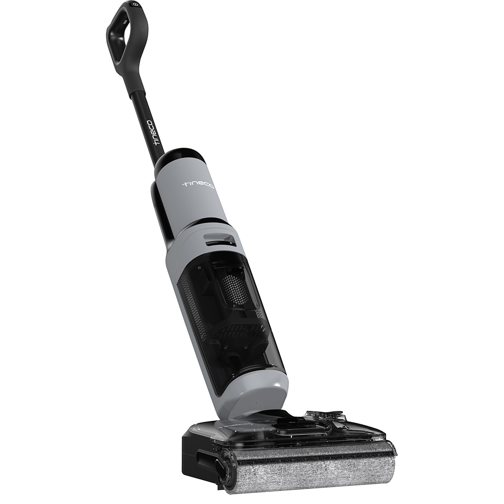 Aspirator vertical cu spalare TINECO Floor One i5 Stretch Plus FW440400DE, 0.72l, 21.6V, autonomie max 40 min, gri-negru