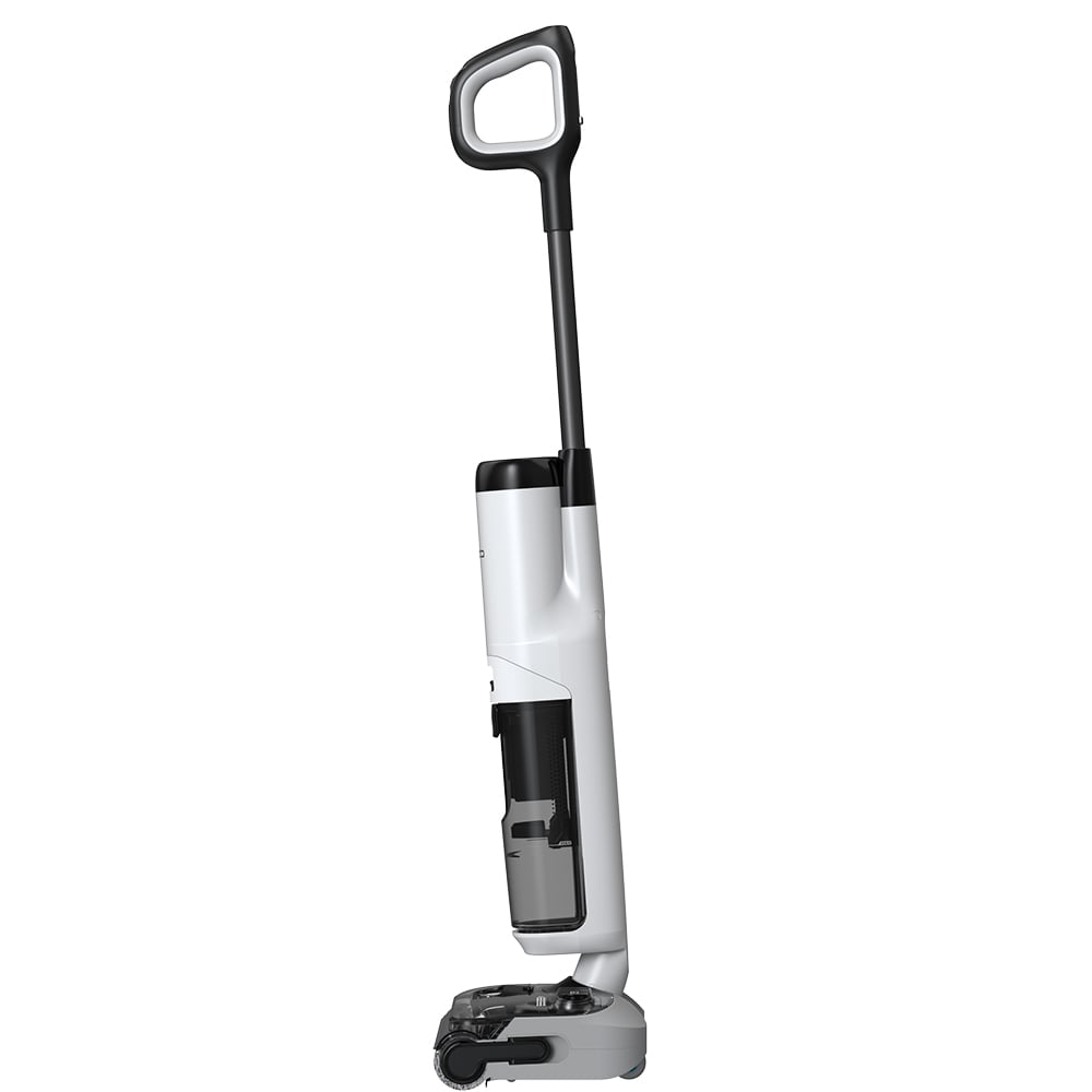 Aspirator vertical cu spalare TINECO Floor One S5 Max FW480100DE, 0.72l, 21.6V, autonomie max 45 min, alb-negru