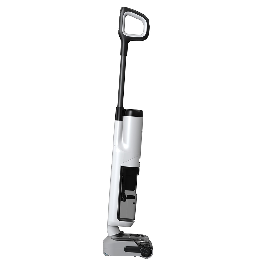 Aspirator vertical cu spalare TINECO Floor One S5 Max FW480100DE, 0.72l, 21.6V, autonomie max 45 min, alb-negru