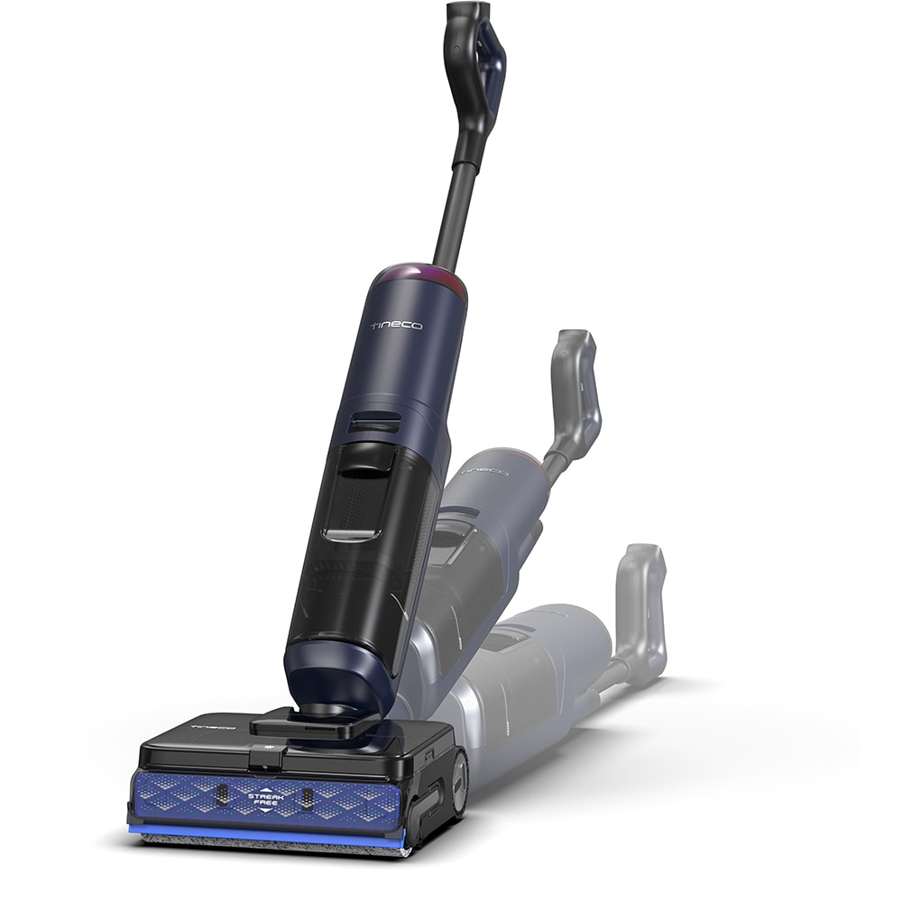 Aspirator vertical cu spalare TINECO Floor One S7 MAX Pro FW4A0100DE, 0.72l, 25.2V, autonomie max 50 min, negru