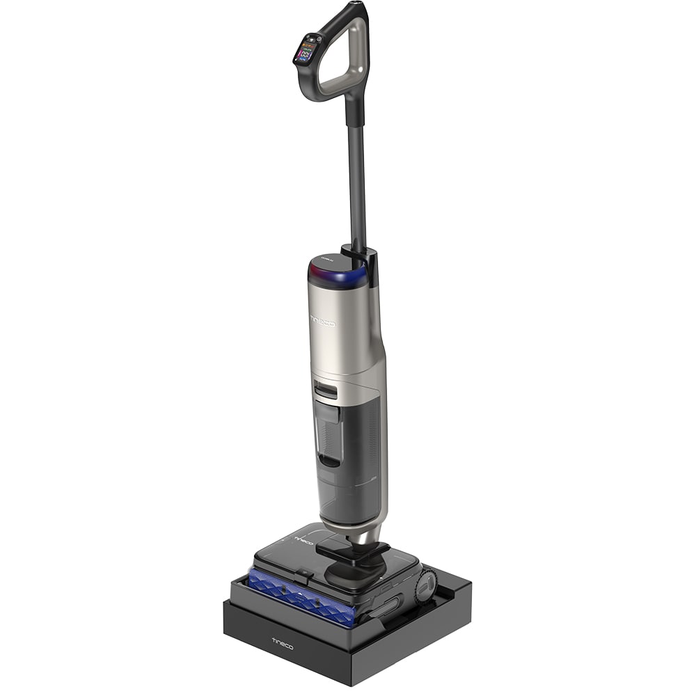 Aspirator vertical cu spalare TINECO Floor One S7 Max FW4A0200PL, 0.72l, 25.2V, autonomie max 50 min, auriu-negru