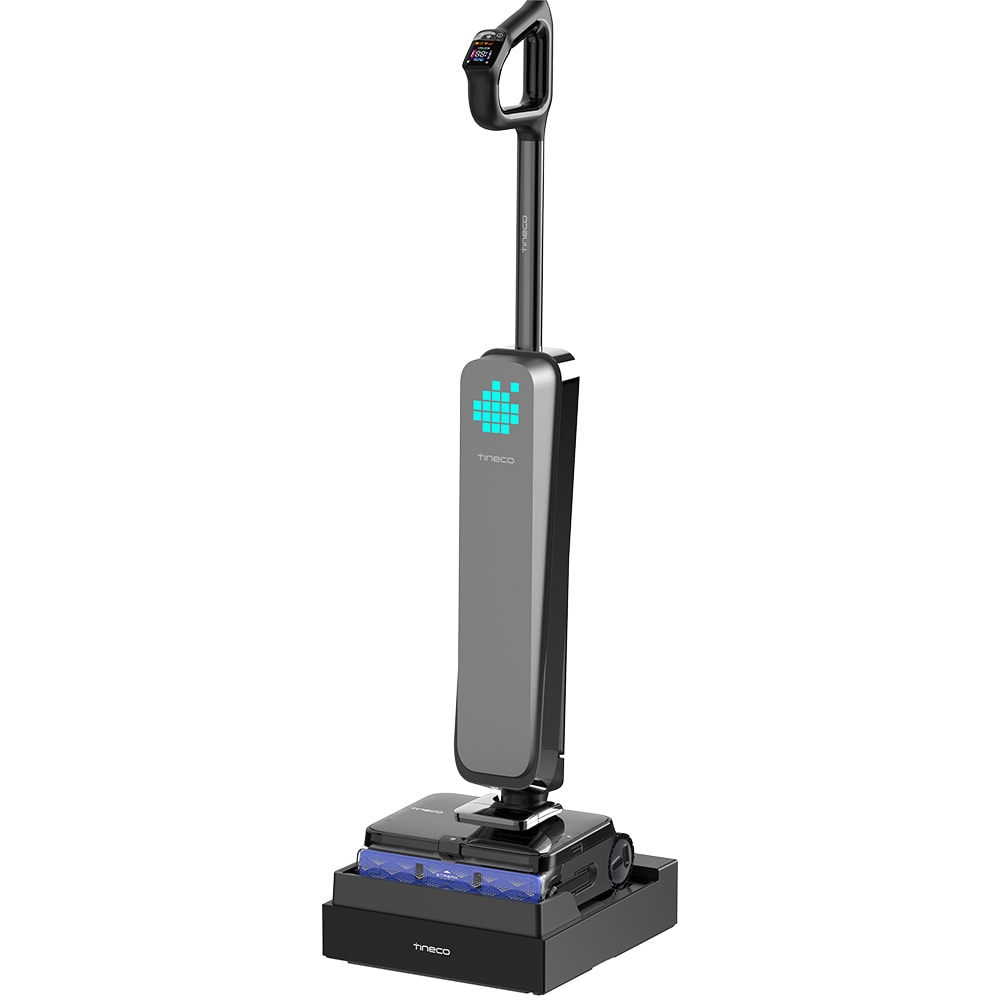 Aspirator vertical cu spalare TINECO Floor One S9 Scientist Complete FW510400DE, 0.72l, 25.2V, autonomie max 60 min, argintiu-negru