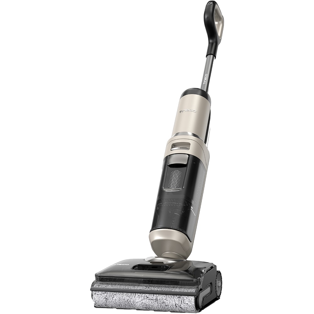 Aspirator vertical cu spalare TINECO Floor One S5 Stretch FW690100PL, 0.72l, 21.6V, autonomie max 50 min, auriu-negru