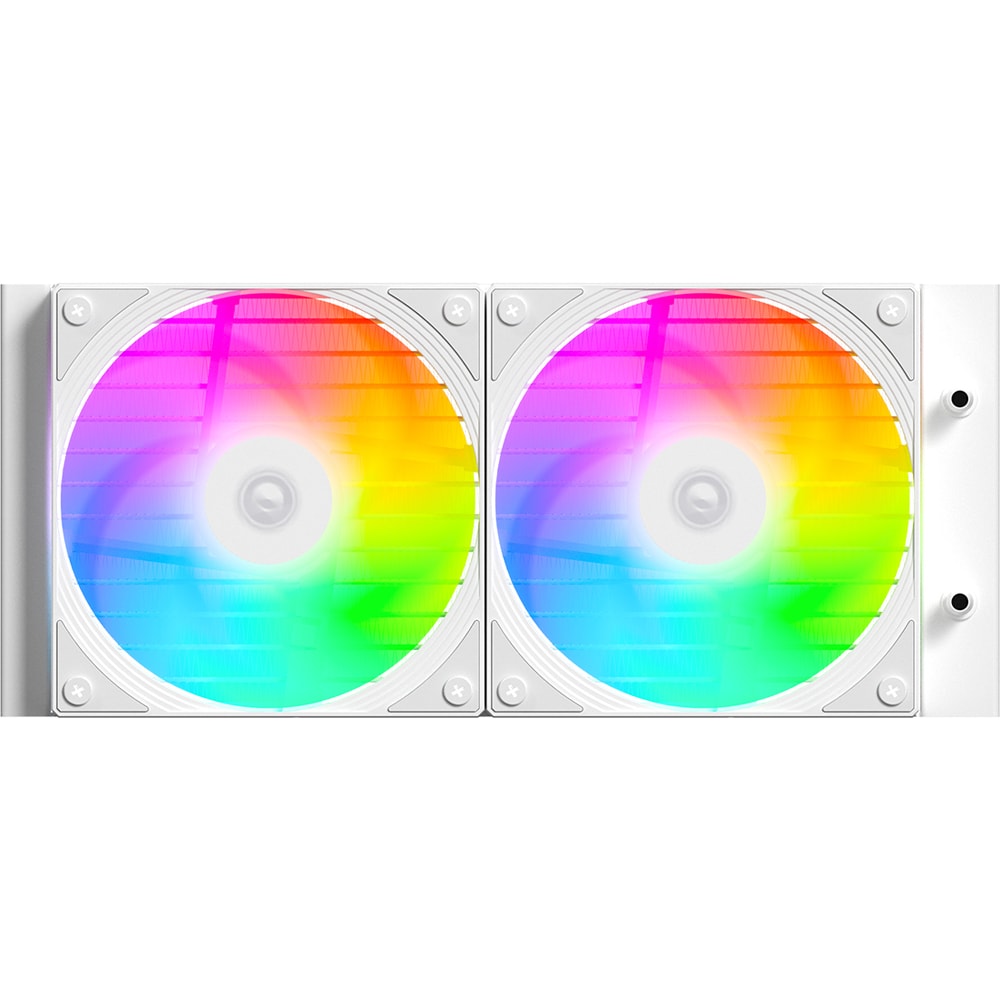 Cooler procesor cu racire lichida ID-COOLING FX240 INF White, 2x120mm, FX240-INF-WHITE