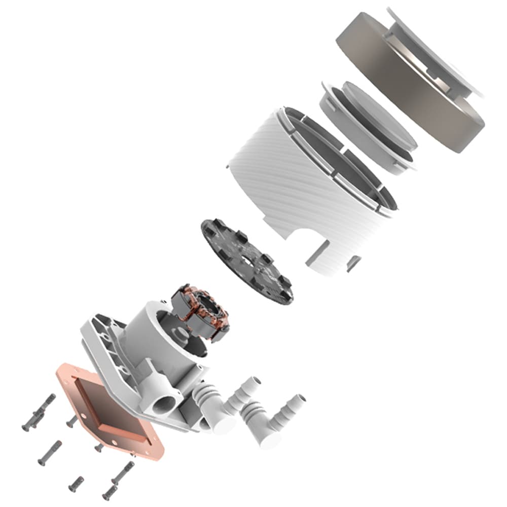 Cooler procesor cu racire lichida ID-COOLING FX240 INF White, 2x120mm, FX240-INF-WHITE