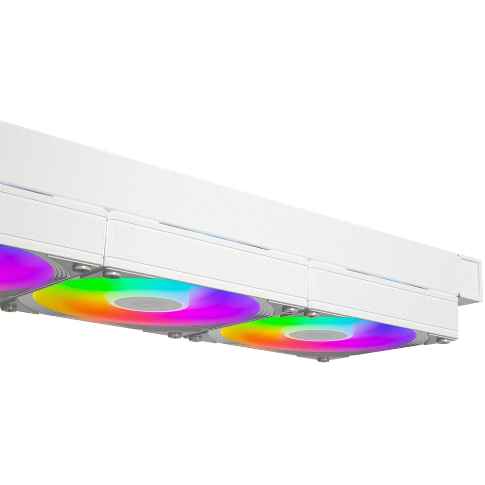 Cooler procesor cu racire lichida ID-COOLING FX360 INF White, 3x120mm, FX360-INF-WHITE